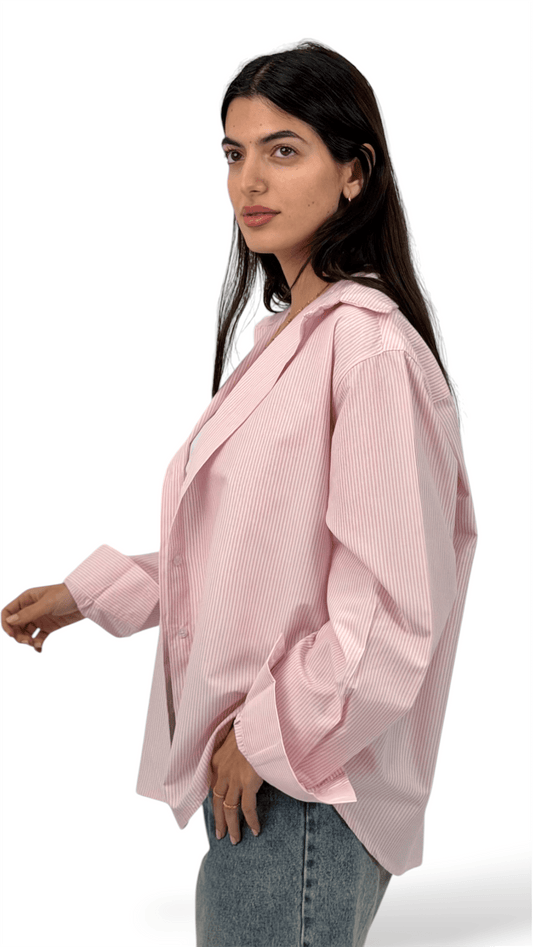 The perfect Striped shirt - pink