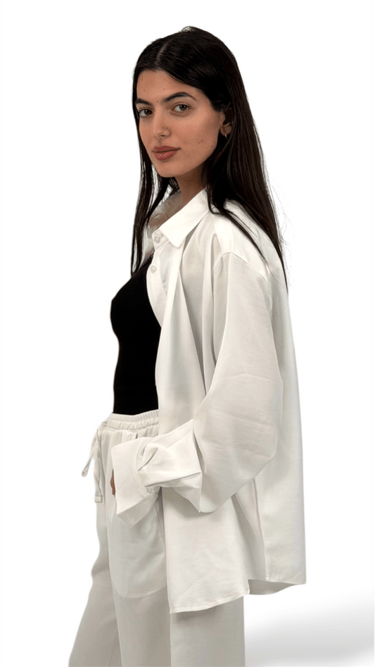 The Linen shirt - White