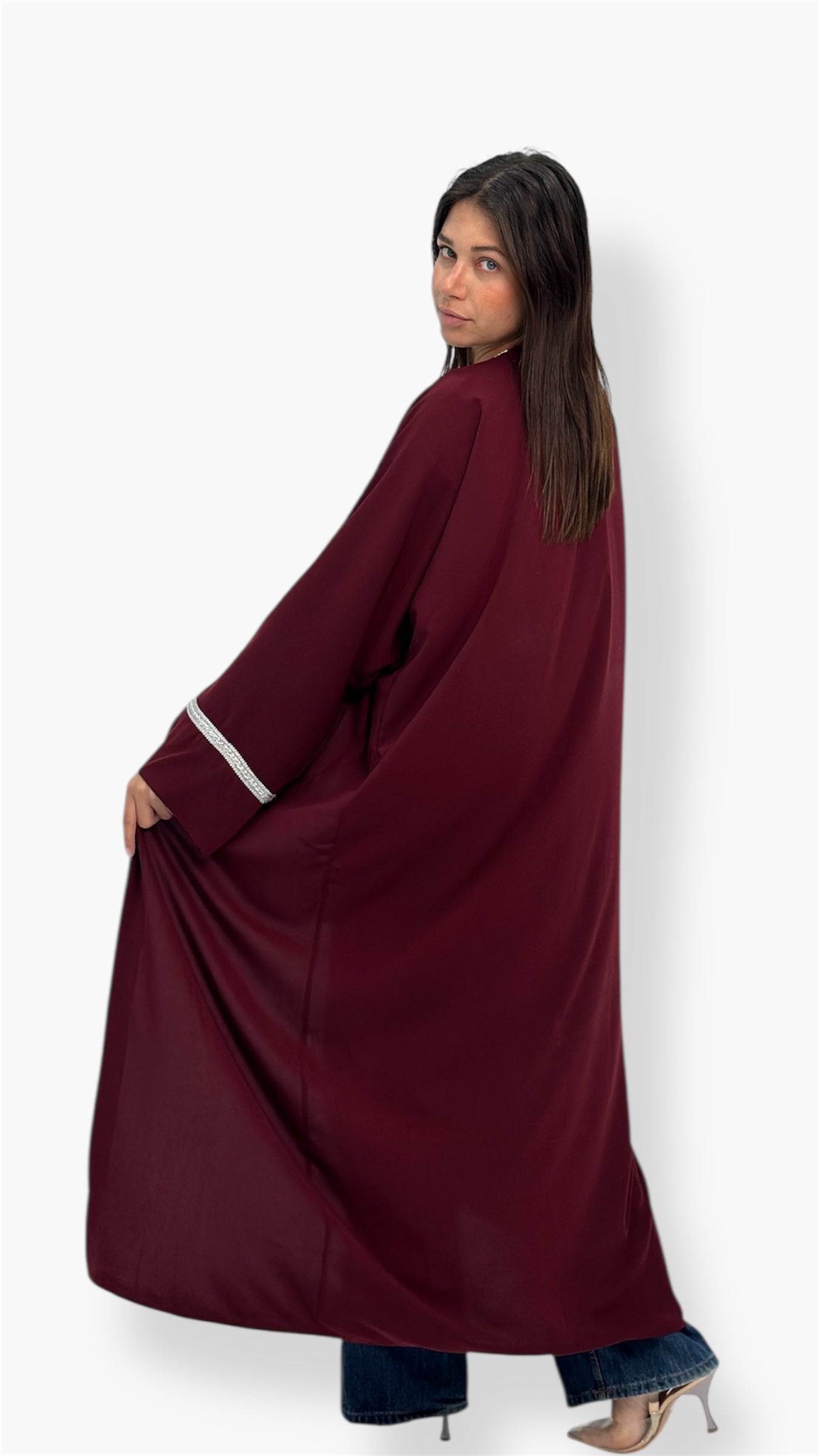 The Royal kaftan - burgundy - lumiabrand_