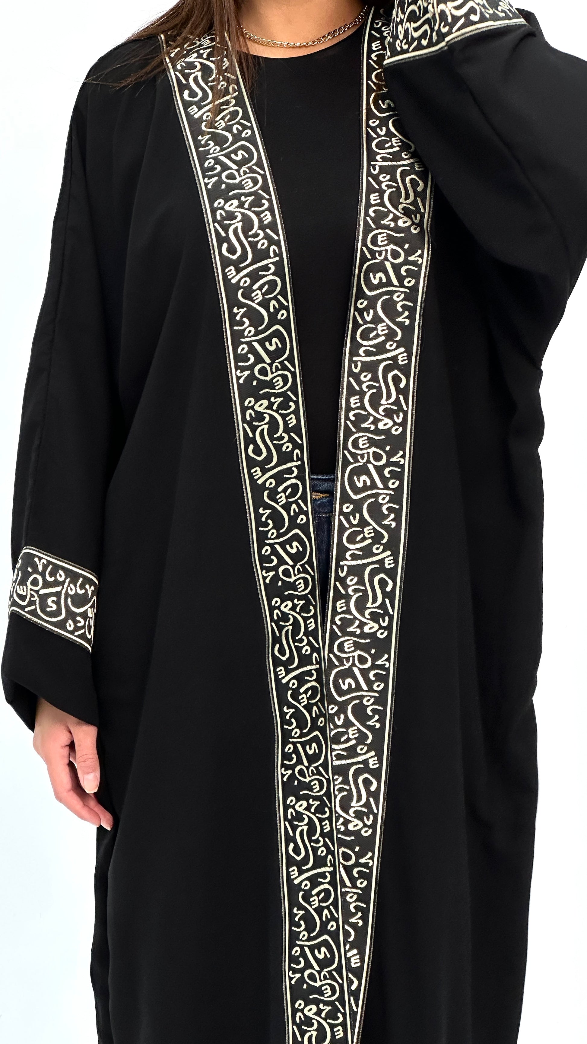 The Arabic kaftan - black - lumiabrand_
