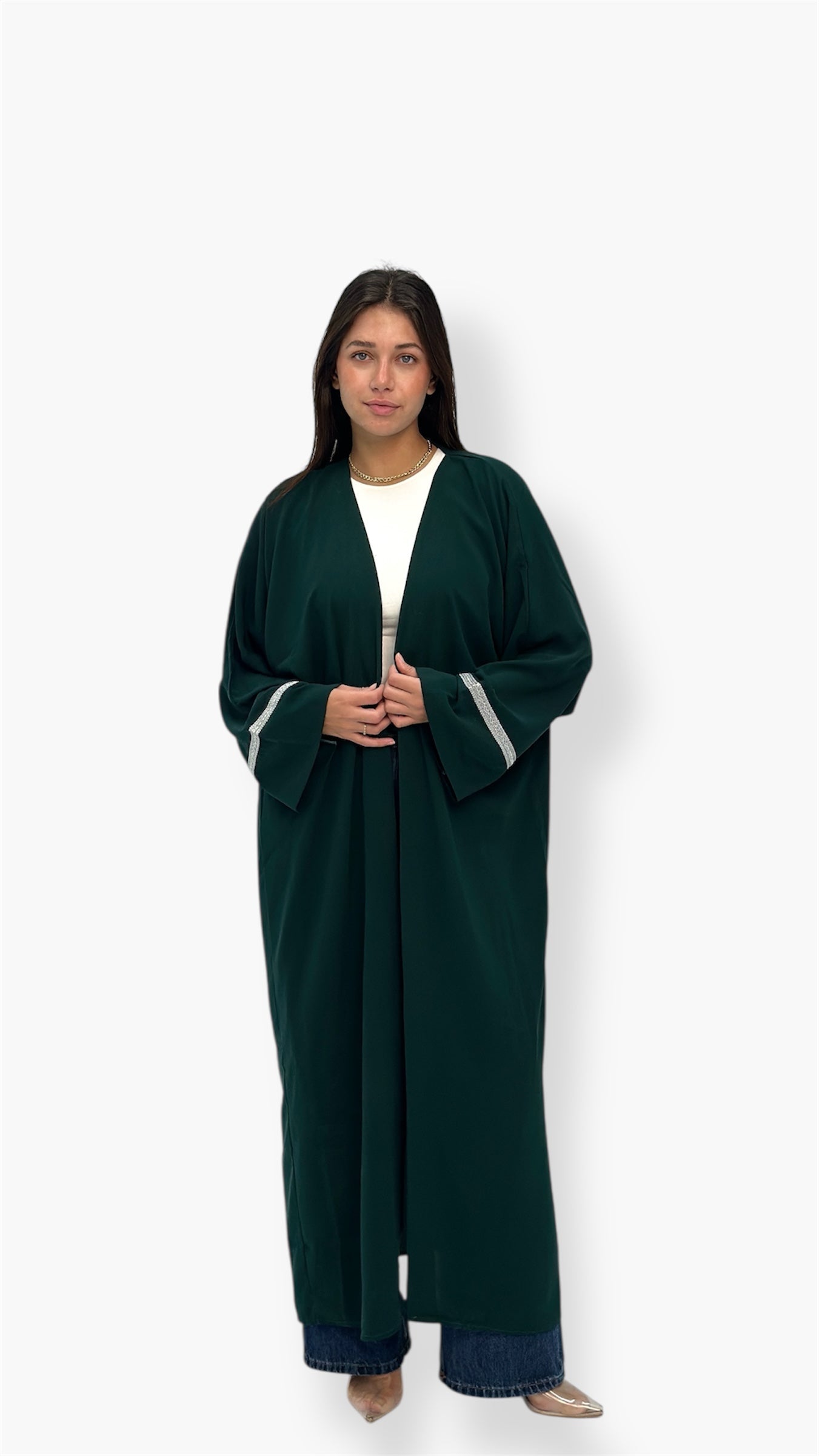 The Royal kaftan - dark green - lumiabrand_