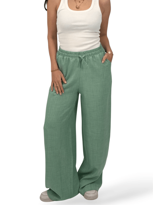 The Linen pants - Mint