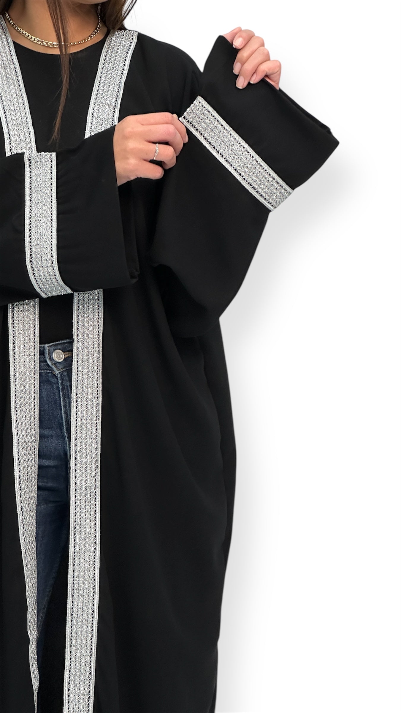 The Silver kaftan - lumiabrand_