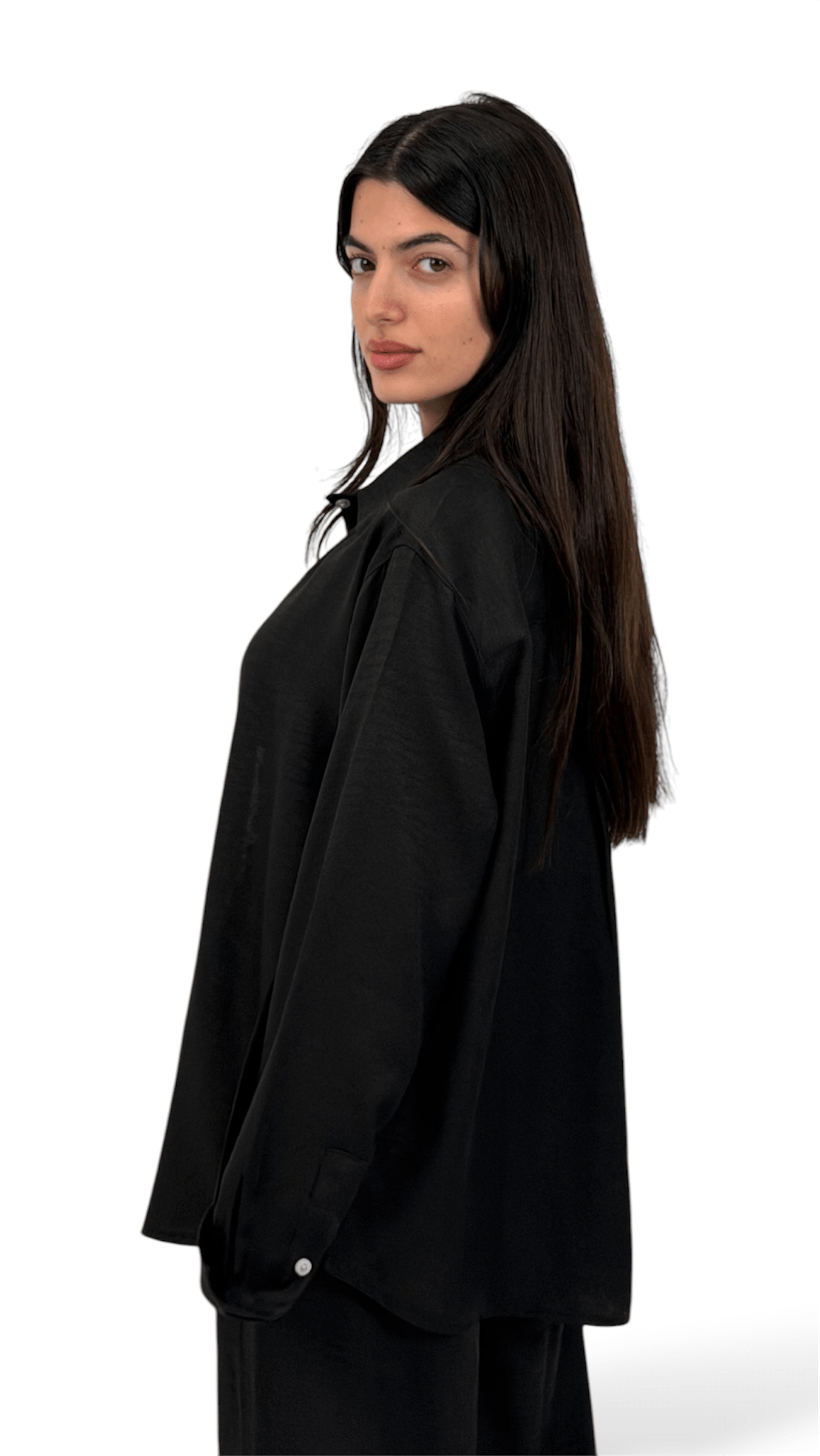 The Linen shirt - Black