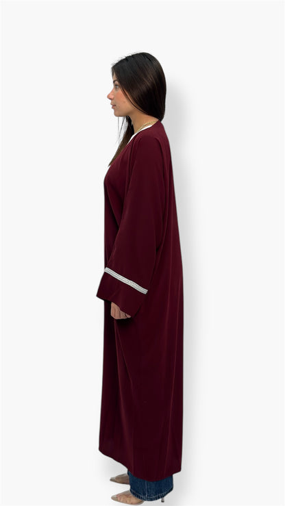 The Royal kaftan - burgundy - lumiabrand_