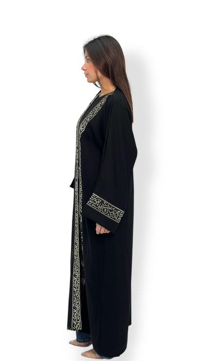 The Arabic kaftan - black - lumiabrand_