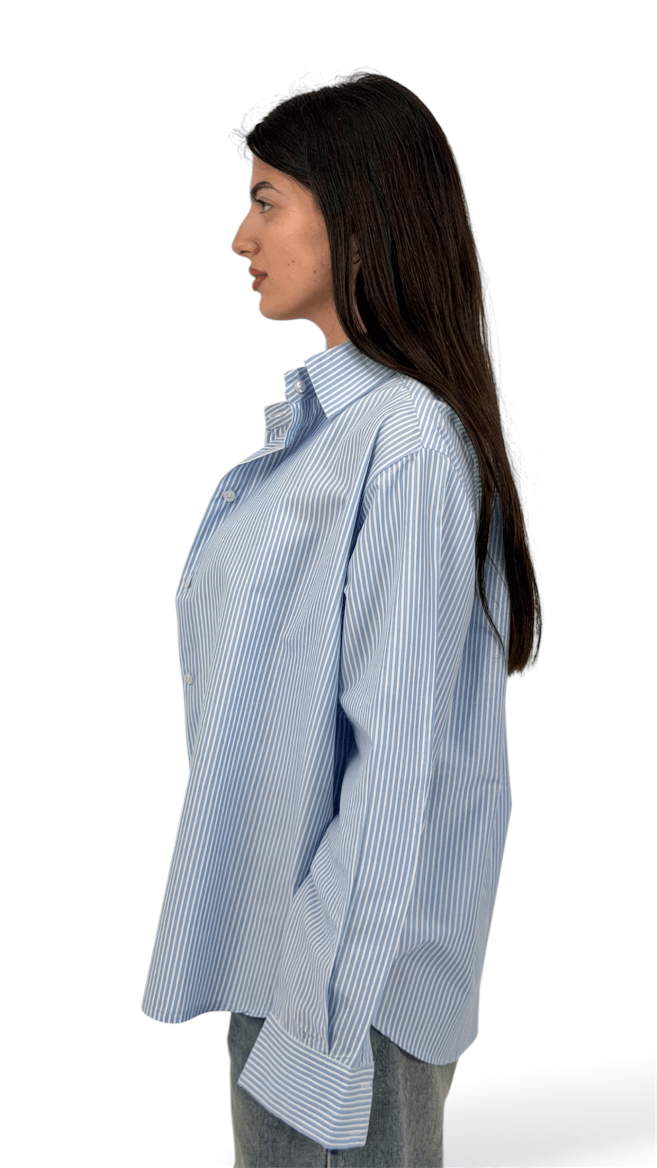 The perfect Striped shirt - blue
