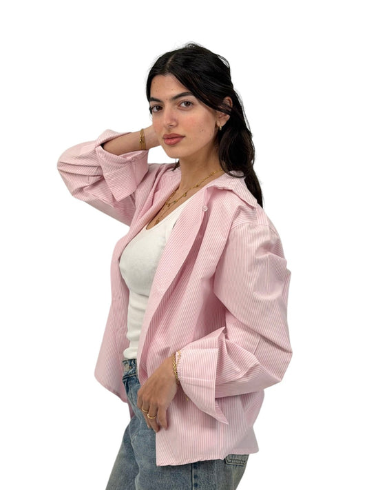 The perfect Striped shirt - pink