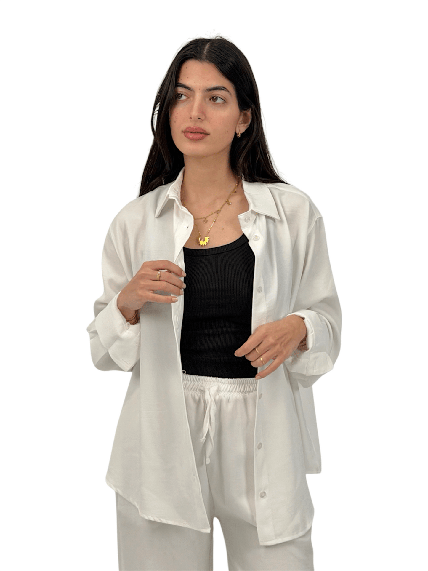 The Linen shirt - White