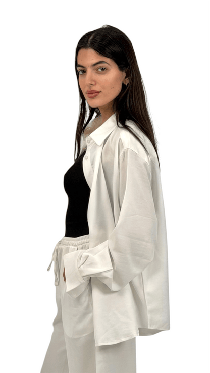 The Linen shirt - White