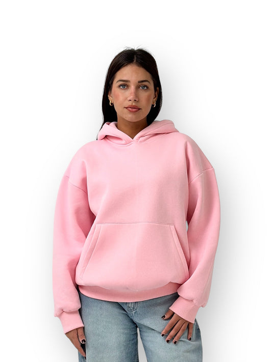 The Essential Hoodie - Pink